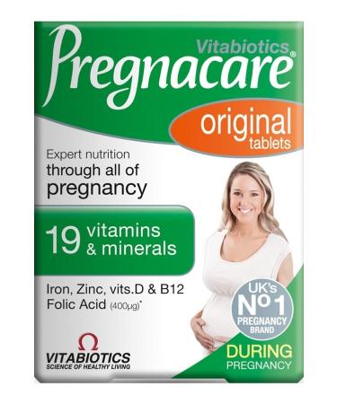 Vitabiotics Pregnacare Original 30 Tablets - Buy Online on GoSupps.com