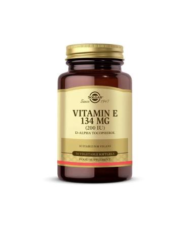 Solgar Vitamin E 134 Mg (200 Iu) 50 Capsules