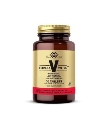 Solgar Formula Vm-75 30 Tablets