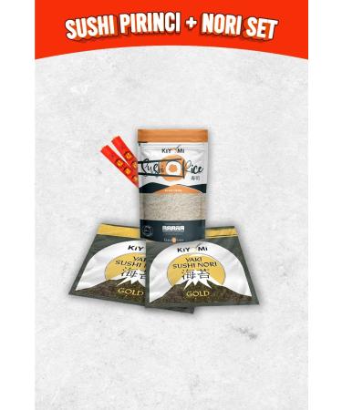 Elisa Food Sushi Rice + Natural Sushi Nori Set