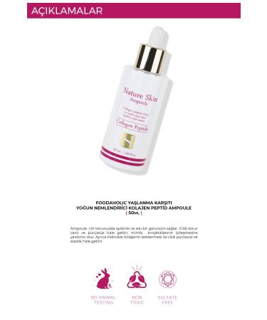 FOODAHOLIC Anti-Aging Niacinamide Intensive Moisturizing Collagen Peptide Ampoule Serum 50ml - Buy Online on GoSupps.com