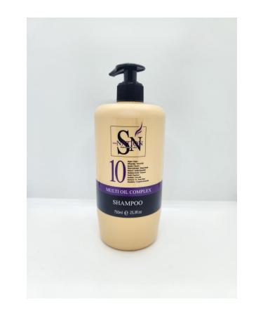Silk nation 10 Plant Oil Shampoo 750 Ml.