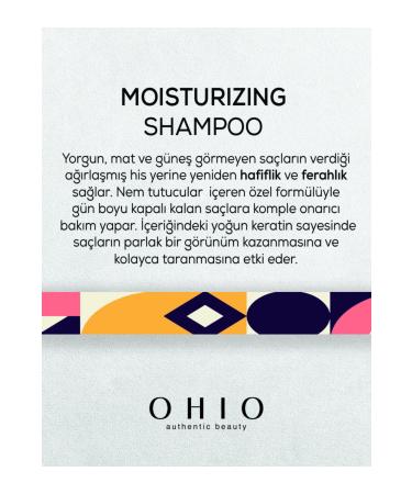 OHIO Moisture Balancing Shampoo for Women with Turban Hijab Moisturizing Shampoo 500 ml - Buy Online on GoSupps.com