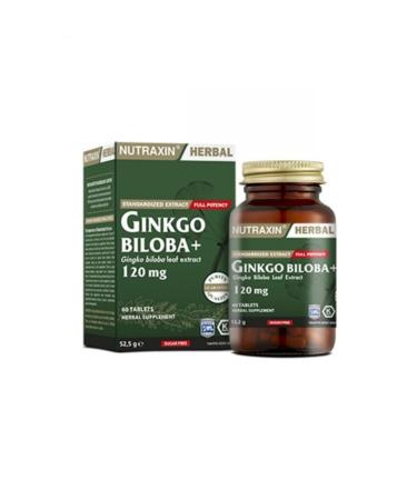 Nutraxin Ginkgo Biloba 60 Capsules