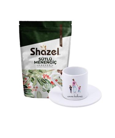 Shazel Milky Menengi Coffee 200gr + Mother's Coffee Turkish Coffee Cup