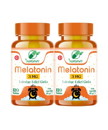 Yurdavit Melatonin 3 Mg 2x120 Tablets Made In T rkiye 12 December 2025