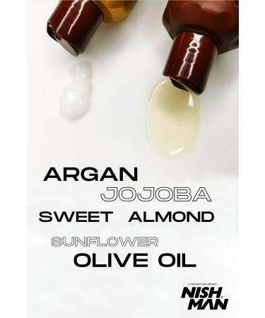 NISHMAN Beard Shampoo / For Dandruff and Flaking 200 Ml - Buy Online on GoSupps.com