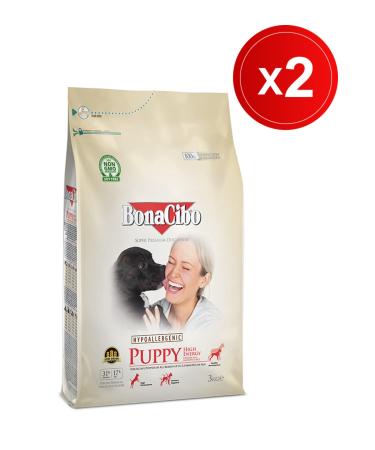 BonaCibo Puppy He 3 Kg X 2 Pieces High Energy Chicken Puppy Food