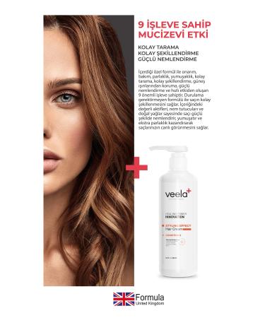VEELA Leave-In Conditioner for Difficult-to-Style Hair - Styling Effect Condition 9 - Buy Online on GoSupps.com