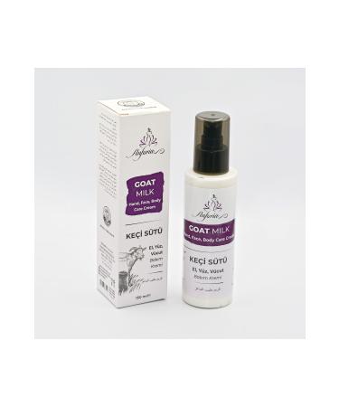 ANFORIA COSMETIC Goat Milk Hand face body Care Cream- Goat Milk Hand face body Care Cream-150ml