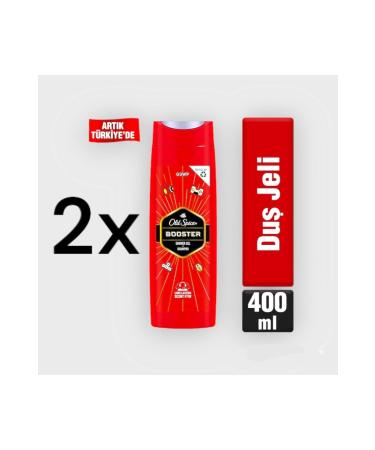 Old Spice Shampoo + Shower Gel 400 Ml Booster