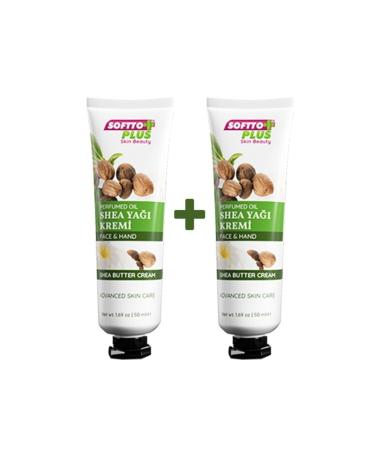 Softto Plus Shea Butter Hand Face Cream 50 Ml