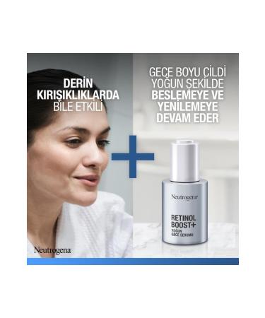 Neutrogena Retinol Boost+ Anti-Aging Anti-Wrinkle and Anti-Dark Spot Intensive Night Serum 30 Ml - Buy Online on GoSupps.com
