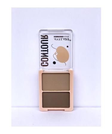 AILY COSMETICS Rose Duo 2-pack Contour Palette