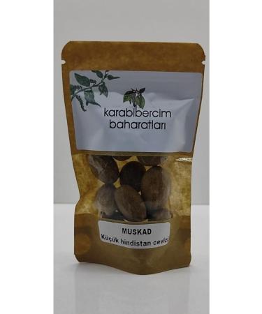 bibercim spice shop bahri nutmeg (NUTNUT)250 gr