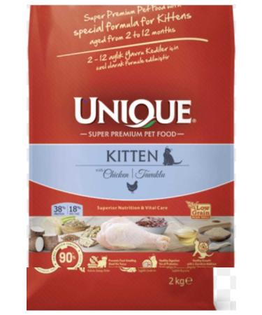 Unique Chicken Kitten Cat Food 2 Kg