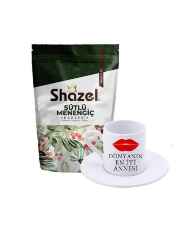 Shazel Milky Menengi Coffee 200 Gr. + Best Mother's Kiss Turkish Coffee Cup