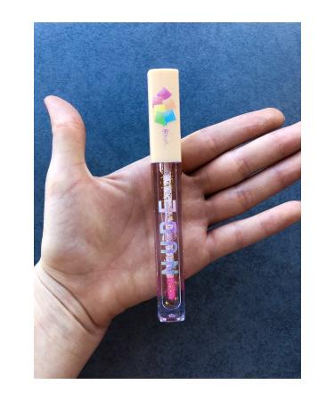 Zetmoda Square Bubble Lip Gloss Lip Gloss with Gold Particles