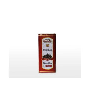 Karabacak Olive Karabacak Mega Oily Sele Olive 1 Kg Tin Box