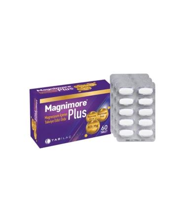 Magnimore Plus Magnesium Supplementary Food 60 Capsules