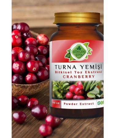 Gokcek Healing Cranberry Powder Extract 100 Gr. Glass Jar - Buy Online on GoSupps.com