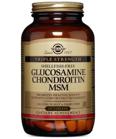 Solgar Glucosamine Chondroitin Msm 60 Tablets