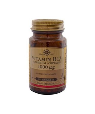 Solgar Vitamin B12 1000 mg Sublingual Tablet