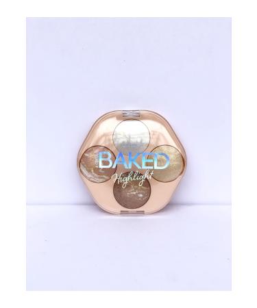 Roesia Rose Cosmetics Rose Baked 4-Piece Illuminator - Blush Palette - Buy Online on GoSupps.com