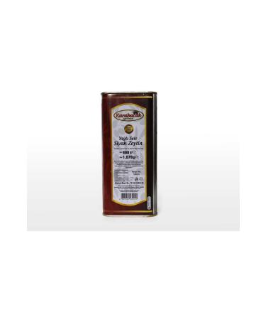Karabacak Olive Karabacak Mega Oily Sele Olive 1 Kg Tin Box - Buy Online on GoSupps.com