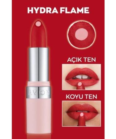Avon Lipstick Hydramatic Matte -hydra Flame
