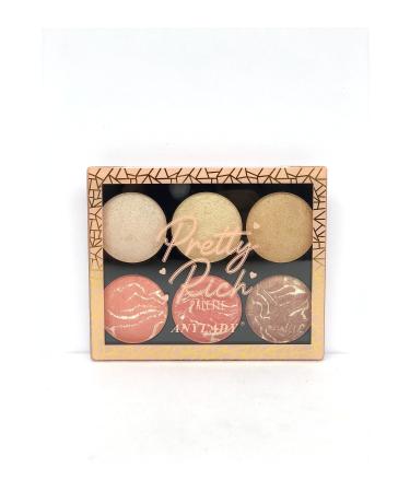 Roesia Rose Cosmetics Rose Rich Baked 6-Piece Illuminator & Blusher - Highlighters & Blusher - Buy Online on GoSupps.com