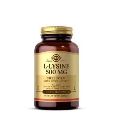 Solgar L-lysine 500 Mg 50 Capsules