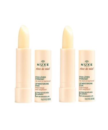 Nuxe Reve De Miel Lip Moisturizing Stick 2x4gr