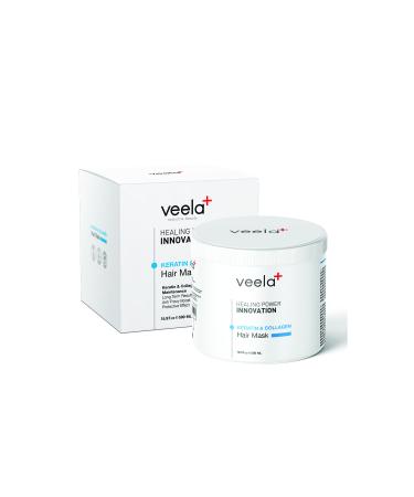 VEELA Collagen and Keratin Care Mask for Damaged Hair - Keratin & Collagen Hair Mask - Buy Online on GoSupps.com