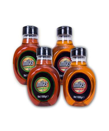 Milas Producers Association Pure Flower Honey 1 Kg 2 Pieces Pure Pine Honey 1 Kg 2 Pieces
