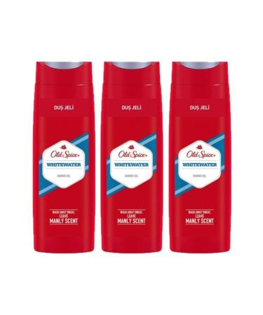 Old Spice White Water Shower Gel 400 ml x 3 pieces
