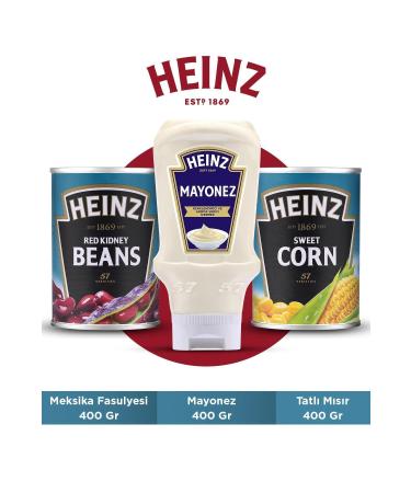 Heinz Salad Pack (Mexican Beans 400 Gr + Mayonnaise 400 Gr + Sweet Corn 400 Gr)