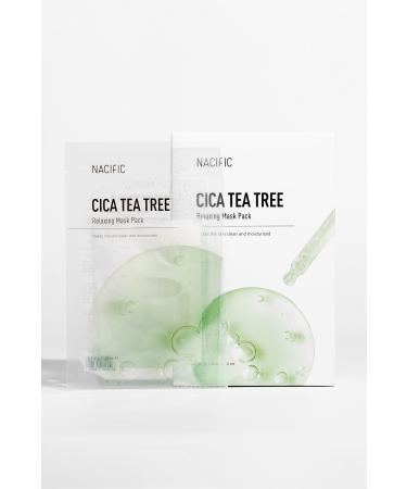 Nacific Cica Tea Tree Relaxing Mask - Calming Skin Mask - Buy Online on GoSupps.com