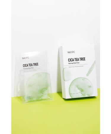 Nacific Cica Tea Tree Relaxing Mask - Calming Skin Mask - Buy Online on GoSupps.com