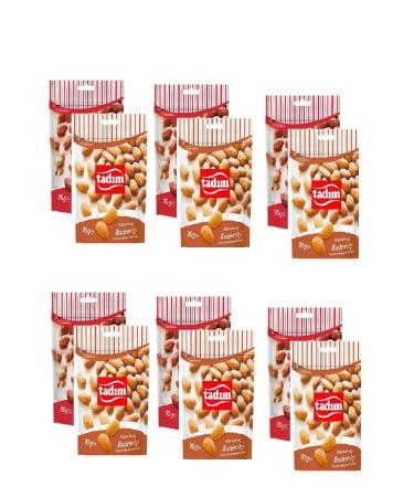 Tad m Roasted Salted Peanuts 90 gr X 6 pieces Roasted Almond Kernels 90 gr X 6 pieces