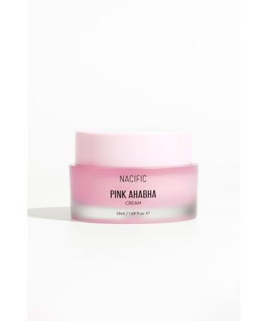 Nacific Pink Aha Bha Cream - Blackhead and Acne Skin Moisturizer