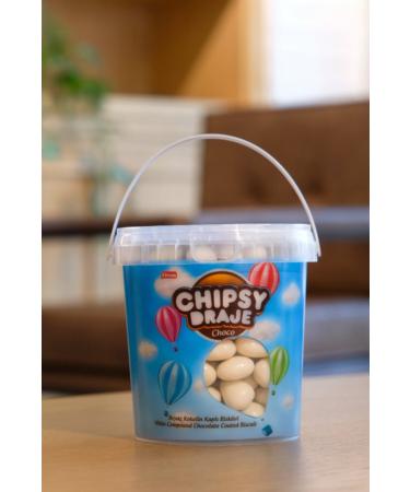 Elvan Bonbon C psy White Cocoa Coated Biscuit Dragee 400 Gr - Buy Online on GoSupps.com