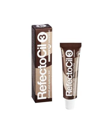 Refectocil Eyelash and Eyebrow Dye Brown Number 3