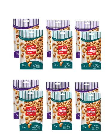 Tasting Cocktail Mixed 75 gr X 6 pieces Processed Cashew Nuts 75 gr X 6 pieces