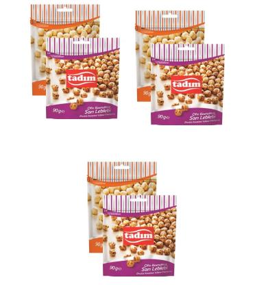Tad m Roasted Hazelnut Kernels 90 gr X 3 pieces Yellow Chickpeas Double Roasted 90 gr X 3 pieces