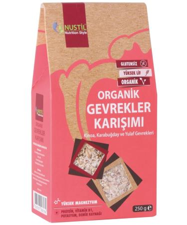 Nustil Nutrition Style Nustil Organic Cereals Mix 250 G.