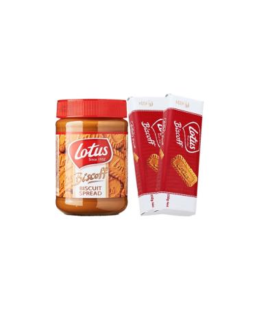 Lotus Biscoff Package 1 Piece Spread + 2 Pieces 250 G Biscuits