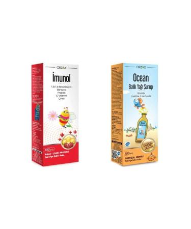 Ocean Orange Fish Oil Syrup and Imunol Syrup