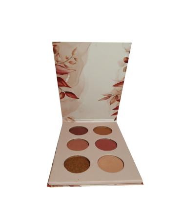 New Well Eyeshadow 6 Color Eyeshadow Palette Spring - Light Glitter - Buy Online on GoSupps.com