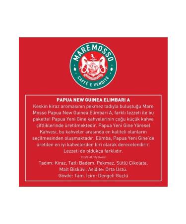 Mare Mosso Caffe Vendite Mare Mosso Papua New Guinea Elimbari A Local Bean Filter Coffee 250 Gr.-moka Pot - Buy Online on GoSupps.com
